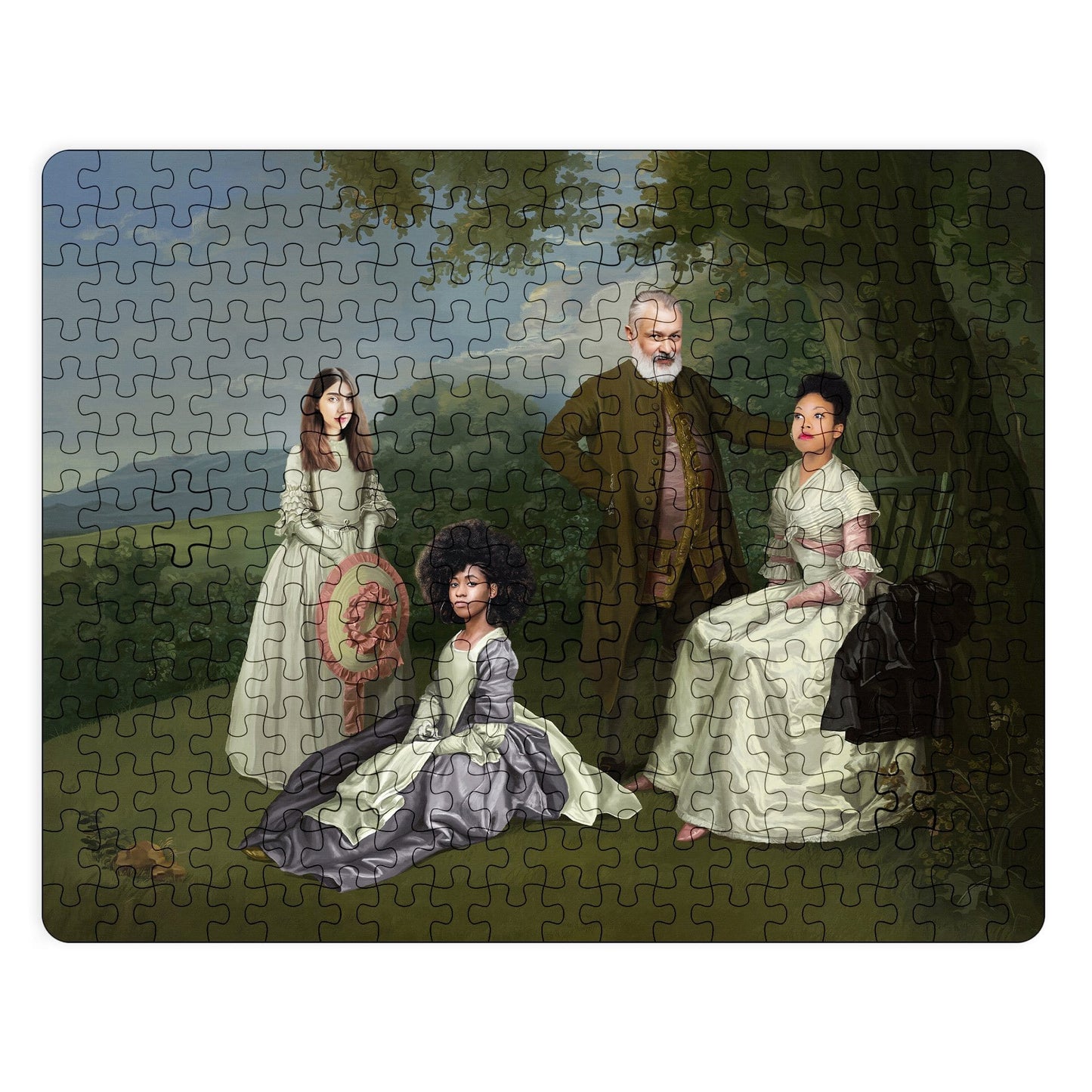 The Family Picnic - Custom Puzzle
