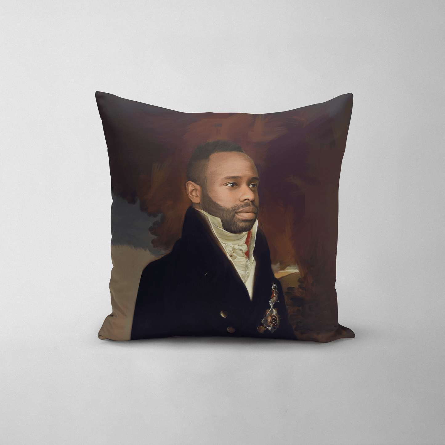 The Count - Custom Throw Pillow