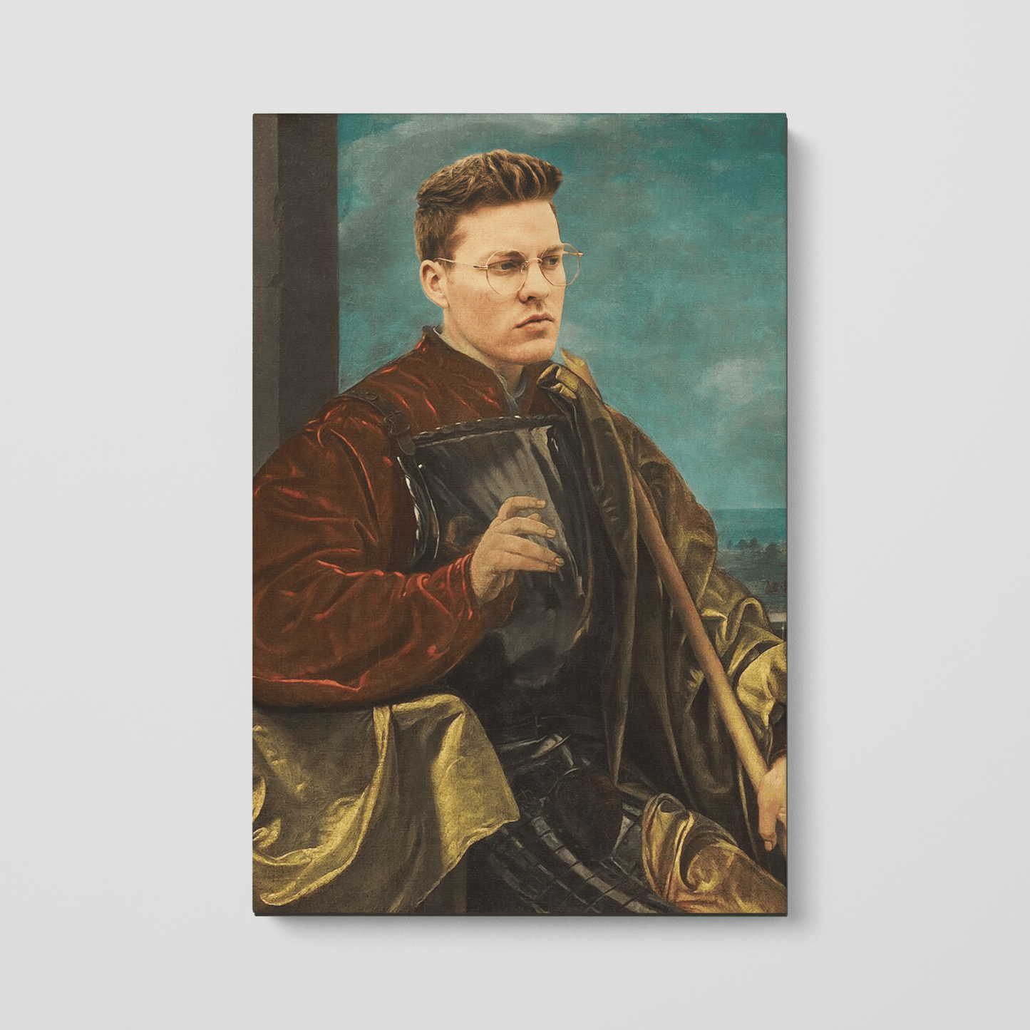 Custom Portrait of a Knight, 1525 by Savoldo