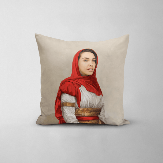 The Persian Princess - Custom Throw Pillow