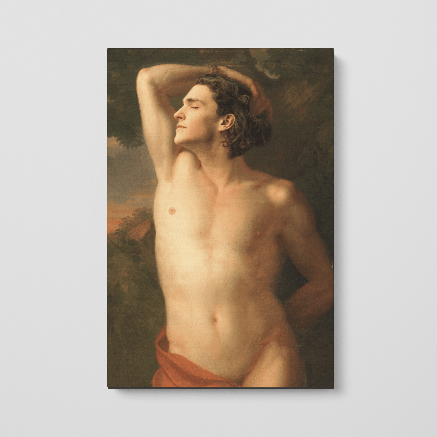 Custom Portrait of Saint Sebastian by Schick Christian Gottlieb