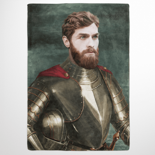 The Royal Knight - Custom Fleece Blanket