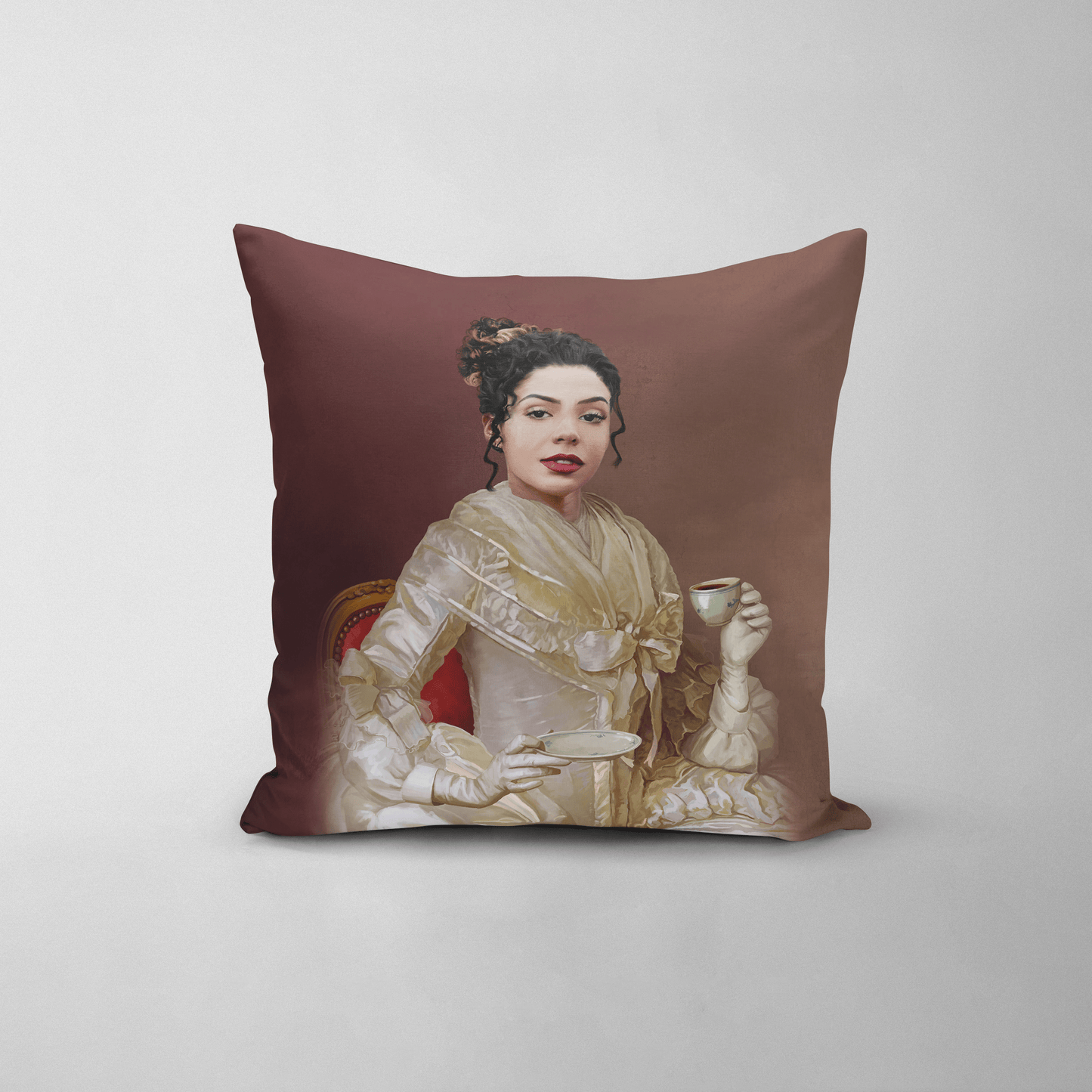 The Sweetheart - Custom Throw Pillow