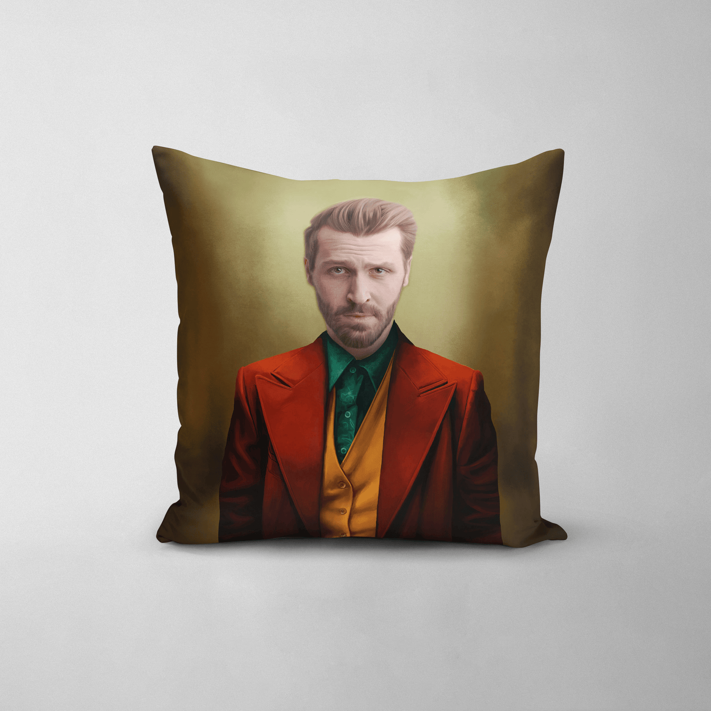 The Clown - Custom Throw Pillow