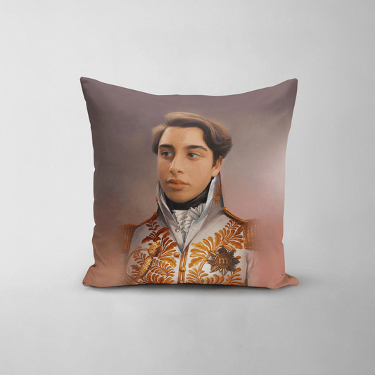 The White General - Custom Throw Pillow