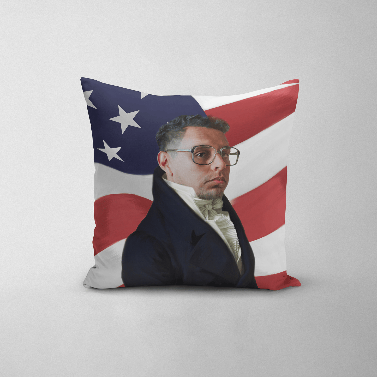 The Ambassador USA Edition - Custom Throw Pillow