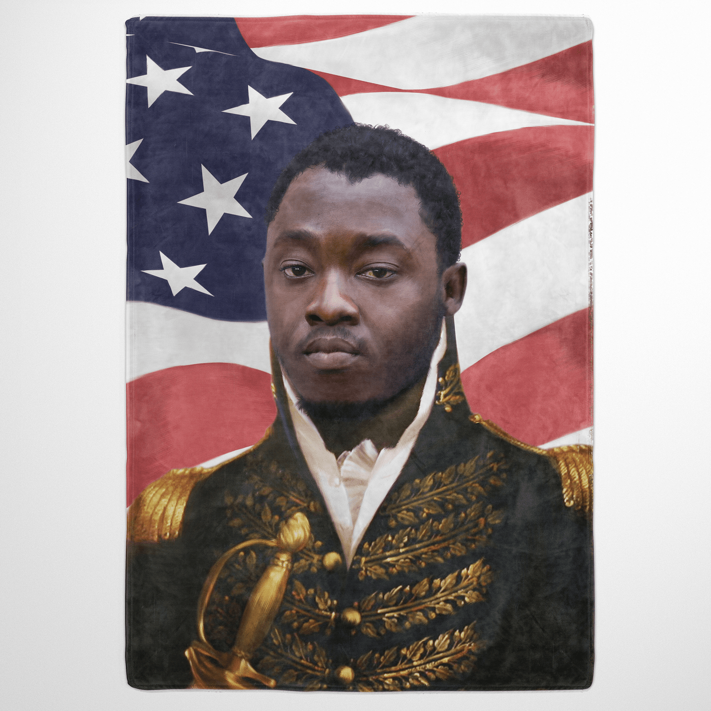 The General USA Edition - Custom Fleece Blanket