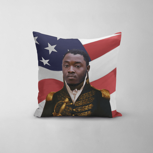The General USA Edition - Custom Throw Pillow