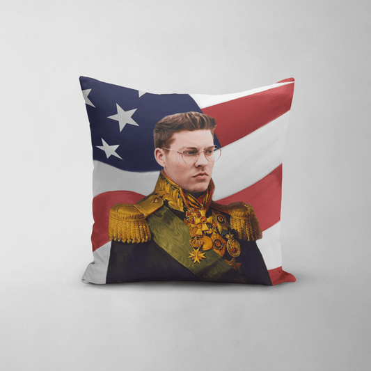 The Colonel USA Edition - Custom Throw Pillow