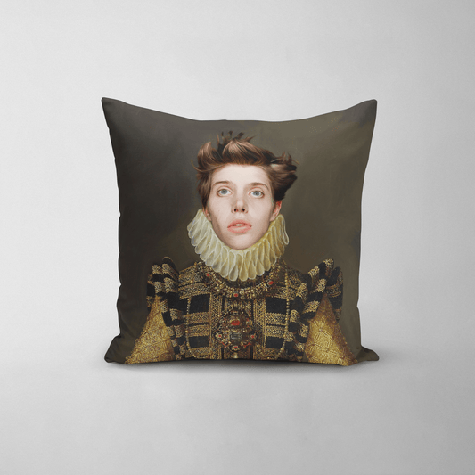 The Dame - Custom Throw Pillow