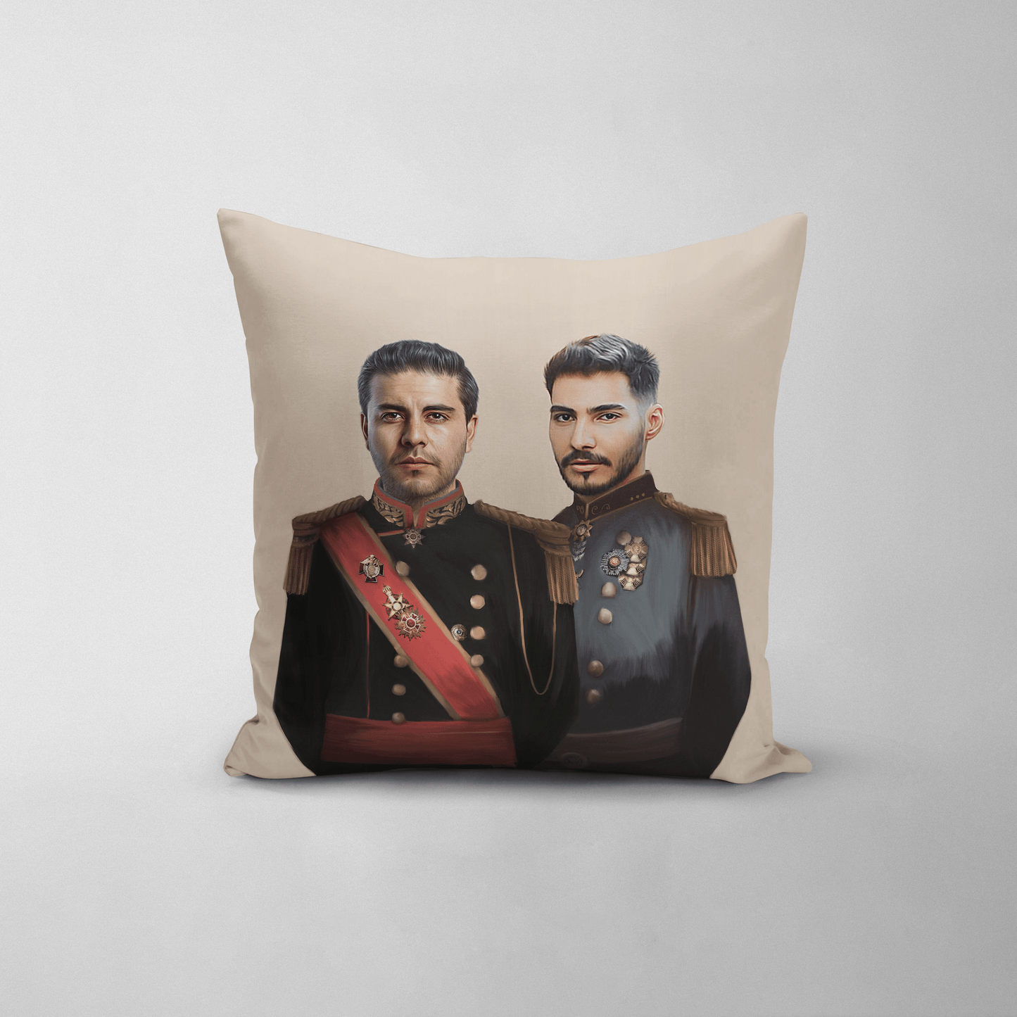The War Heroes - Custom Throw Pillow