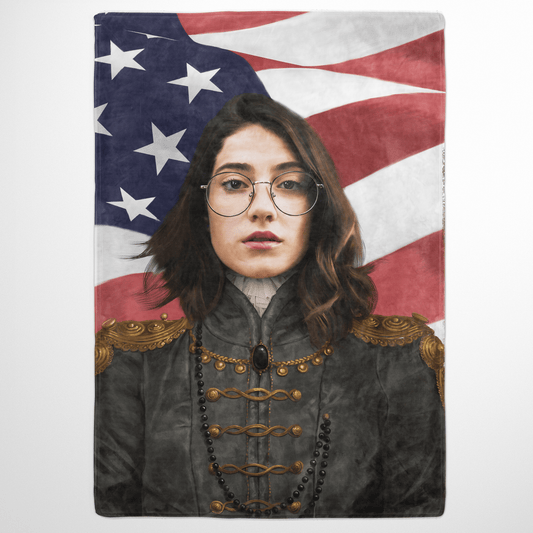 The Baroness USA Edition - Custom Fleece Blanket