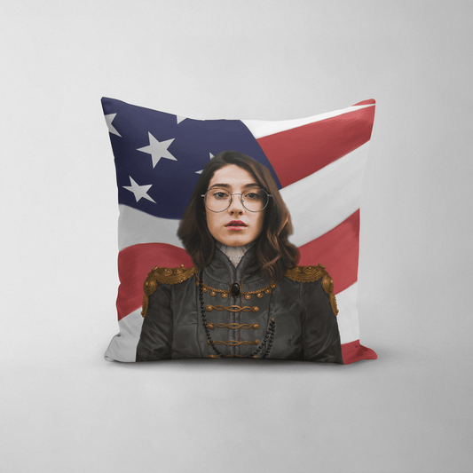 The Baroness USA Edition - Custom Throw Pillow