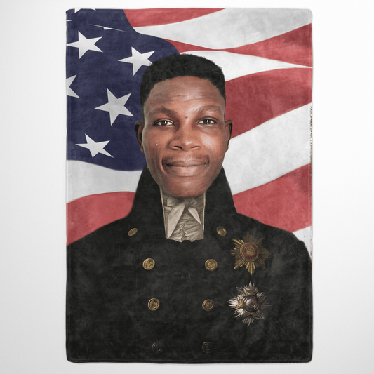 The Captain USA Edition- Custom Fleece Blanket