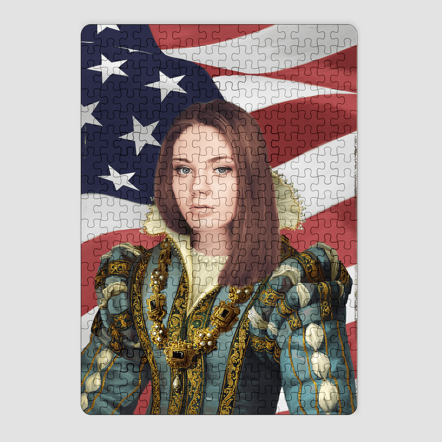 The Sapphire Queen USA Edition - Custom Puzzle