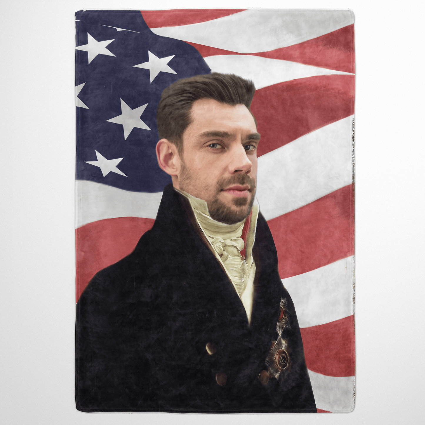 The Count USA Edition - Custom Fleece Blanket