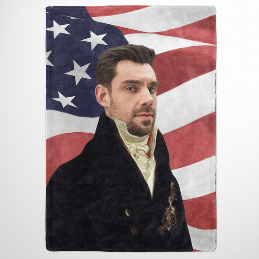 The Count USA Edition - Custom Fleece Blanket