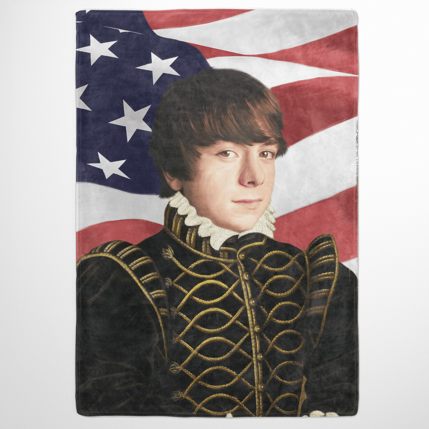 The Noble USA Edition - Custom Fleece Blanket