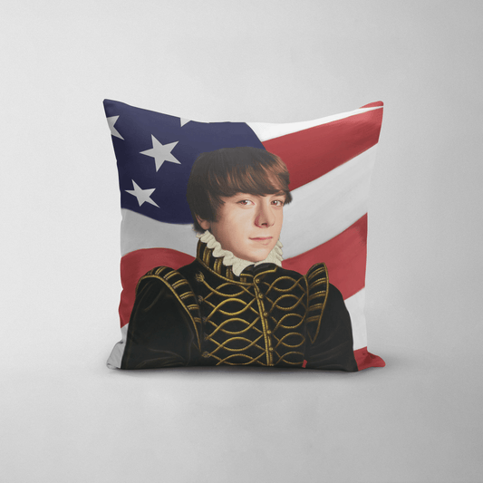 The Noble USA Edition - Custom Throw Pillow