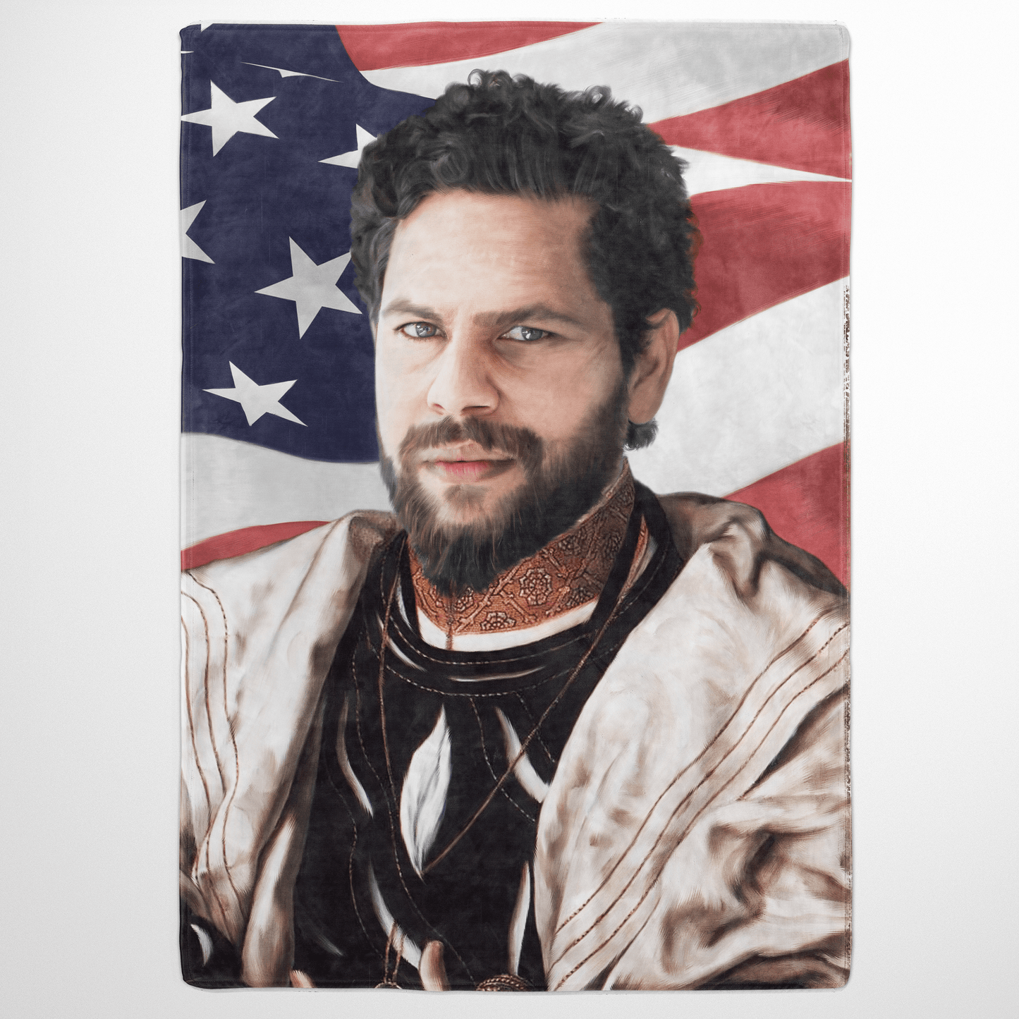 The Savant USA Edition - Custom Fleece Blanket