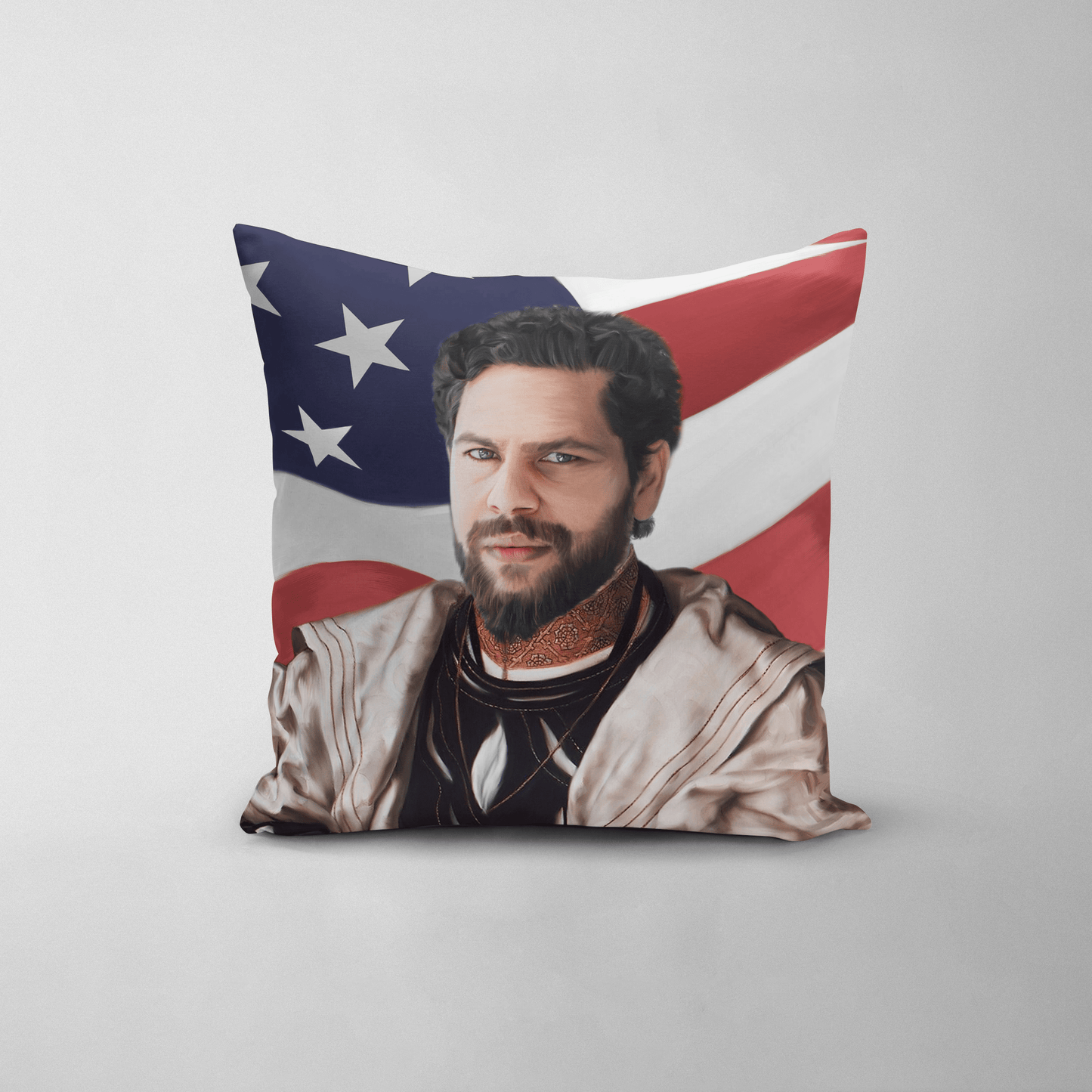 The Savant USA Edition - Custom Throw Pillow