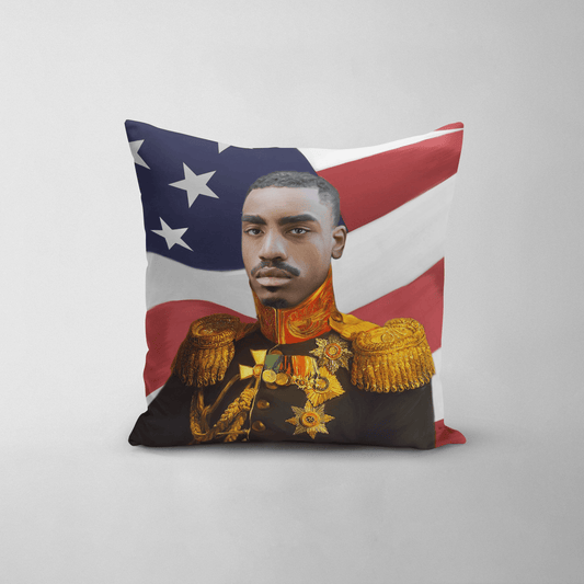 The Veteran USA Edition - Custom Throw Pillow