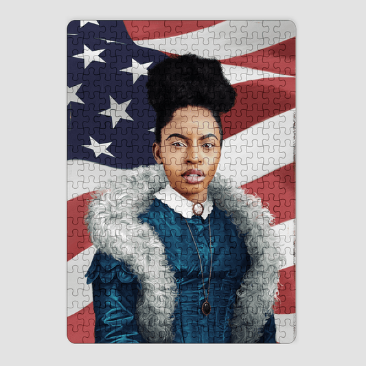 The Boa Lady USA Edition - Custom Puzzle