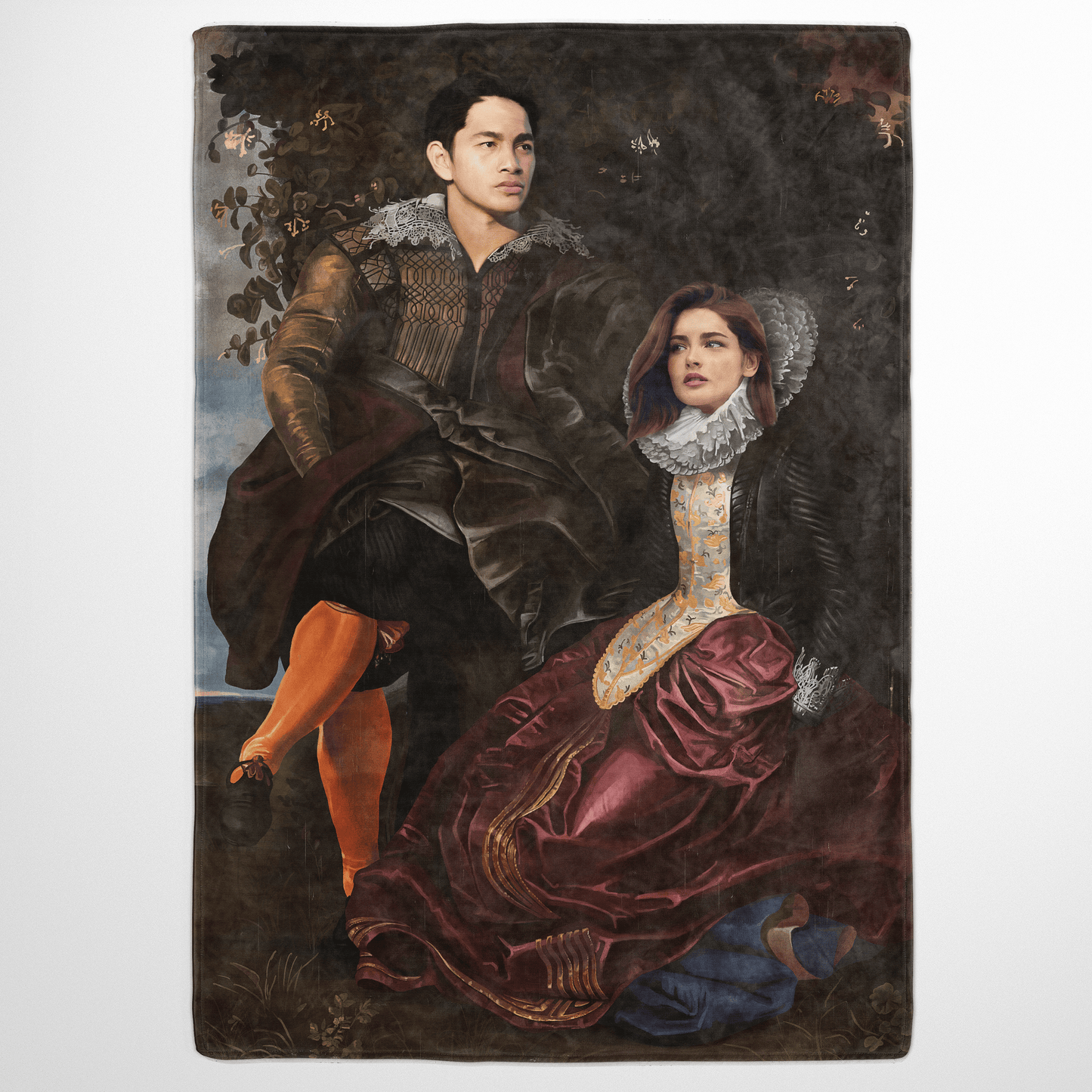The Lovers - Custom Fleece Blanket