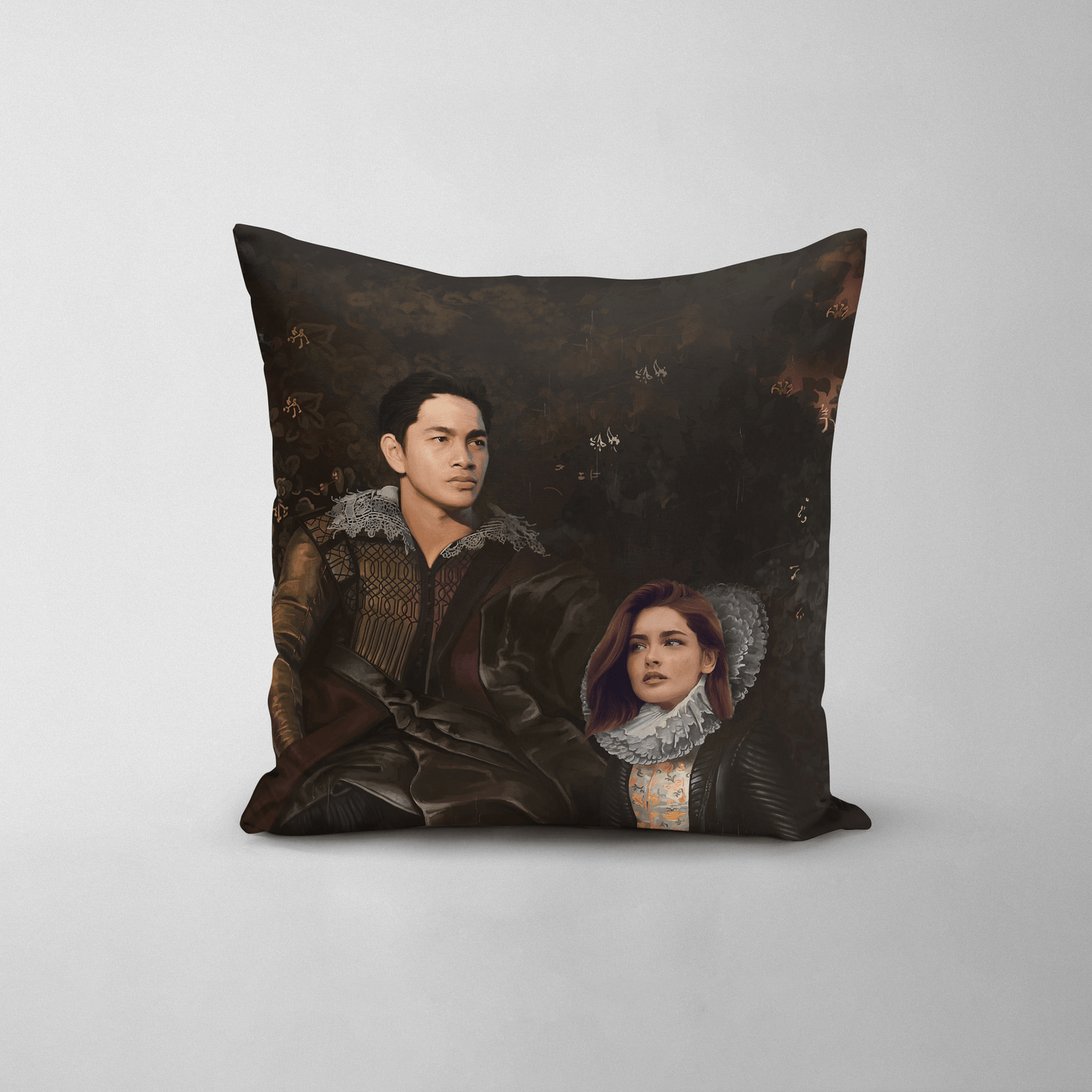 The Lovers - Custom Throw Pillow