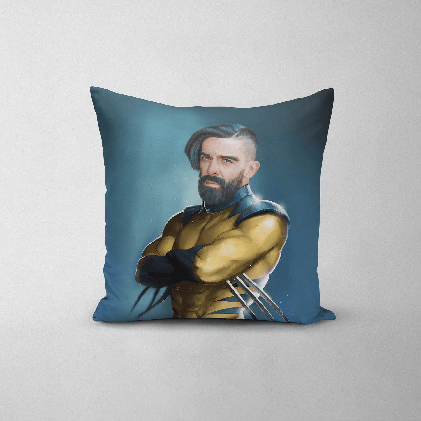 The Clawed Mutant - Custom Throw Pillow