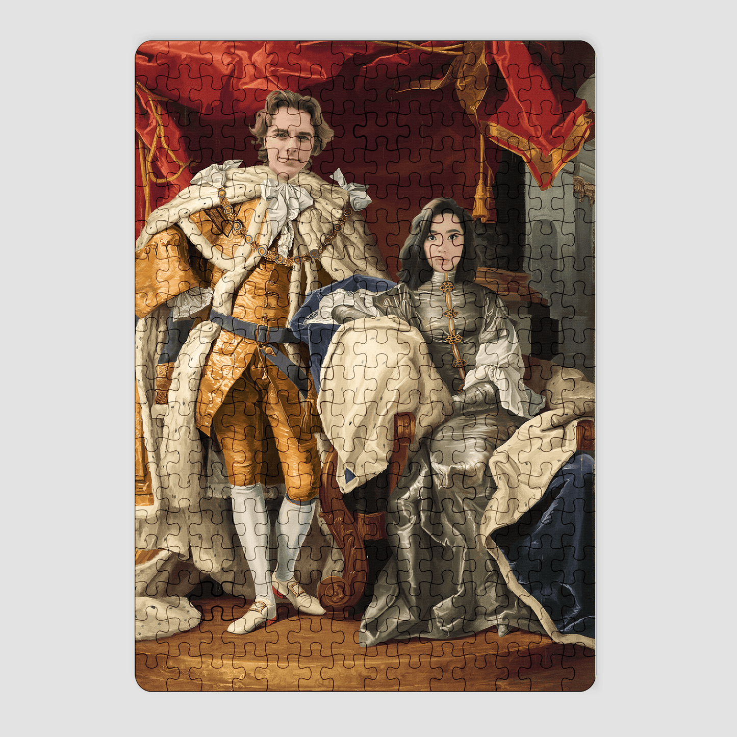 The Royal Couple - Custom Puzzle