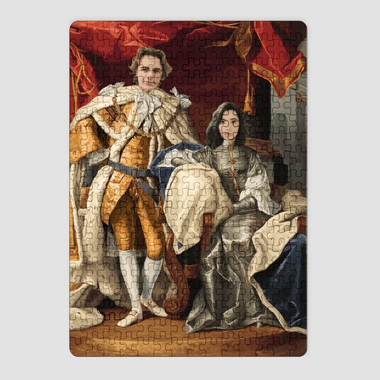 The Royal Couple - Custom Puzzle