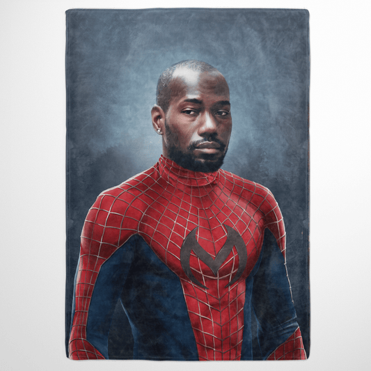 The Human Spider - Custom Fleece Blanket