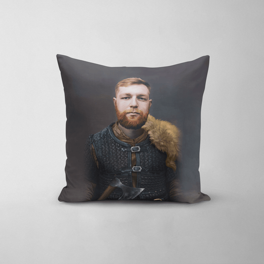 The Viking Leader - Custom Throw Pillow