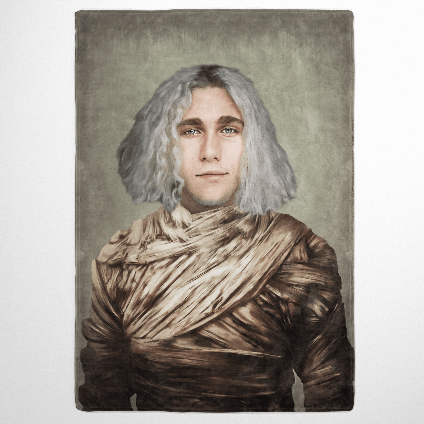 The Mummy - Custom Fleece Blanket