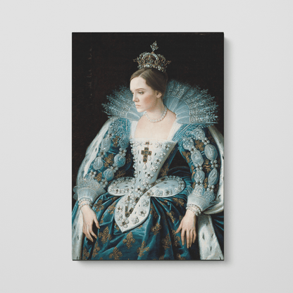 Custom Portrait of Anne of Austria, Queen of France, circa 1620-1625
