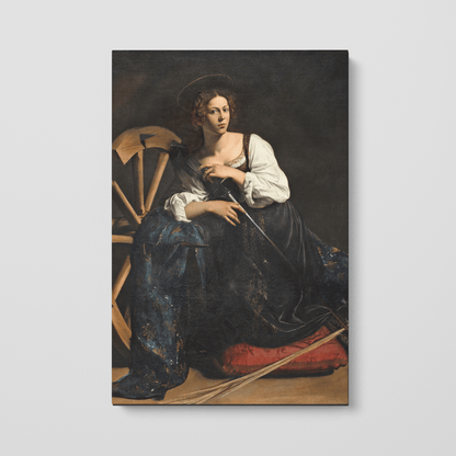 Custom Portrait of Saint Catherine of Alexandria, 1598