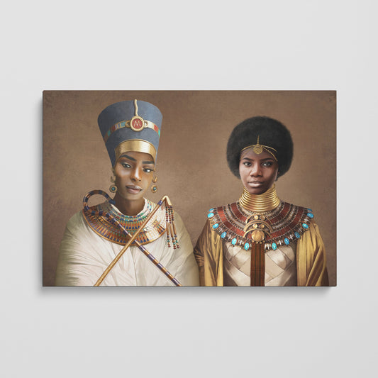 The Egyptian Queens - Custom Canvas