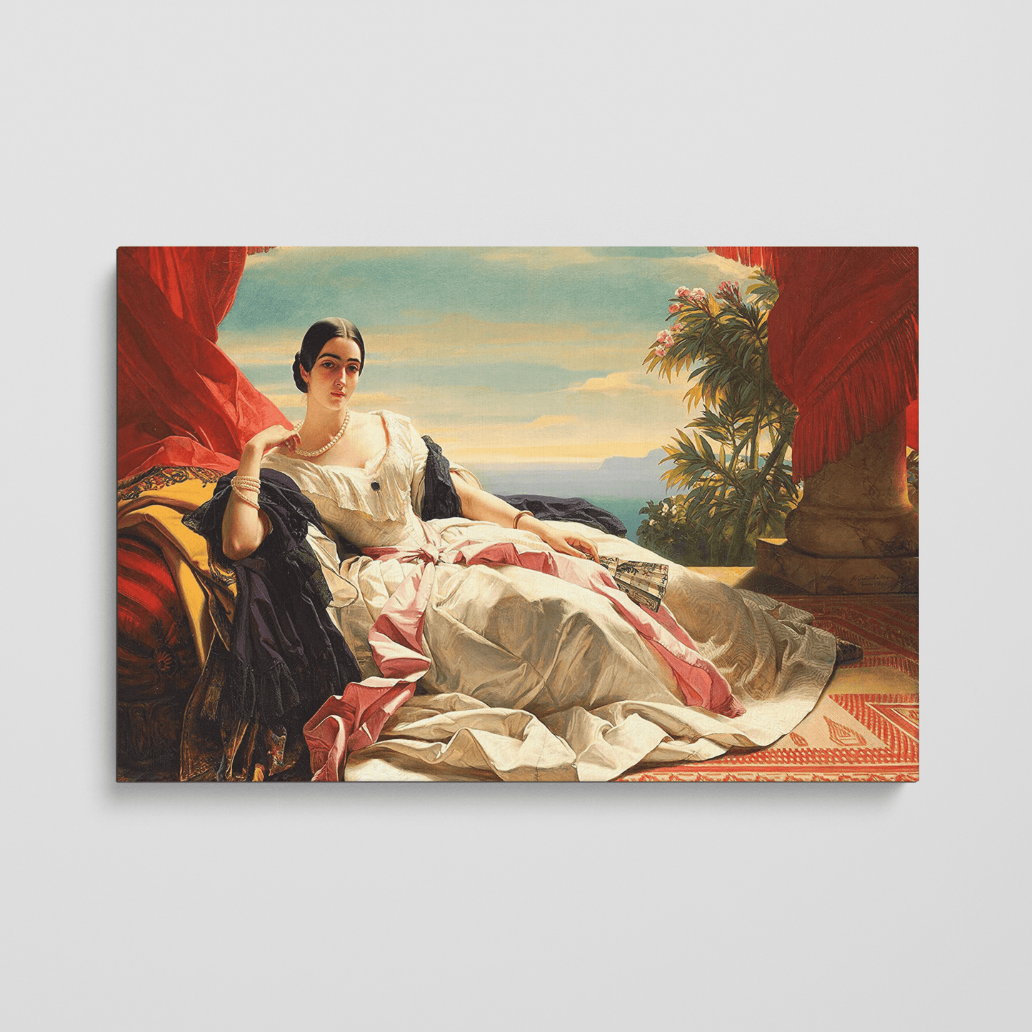 Custom Portrait of Leonilla Princess of Sayn Wittgenstein, 1843