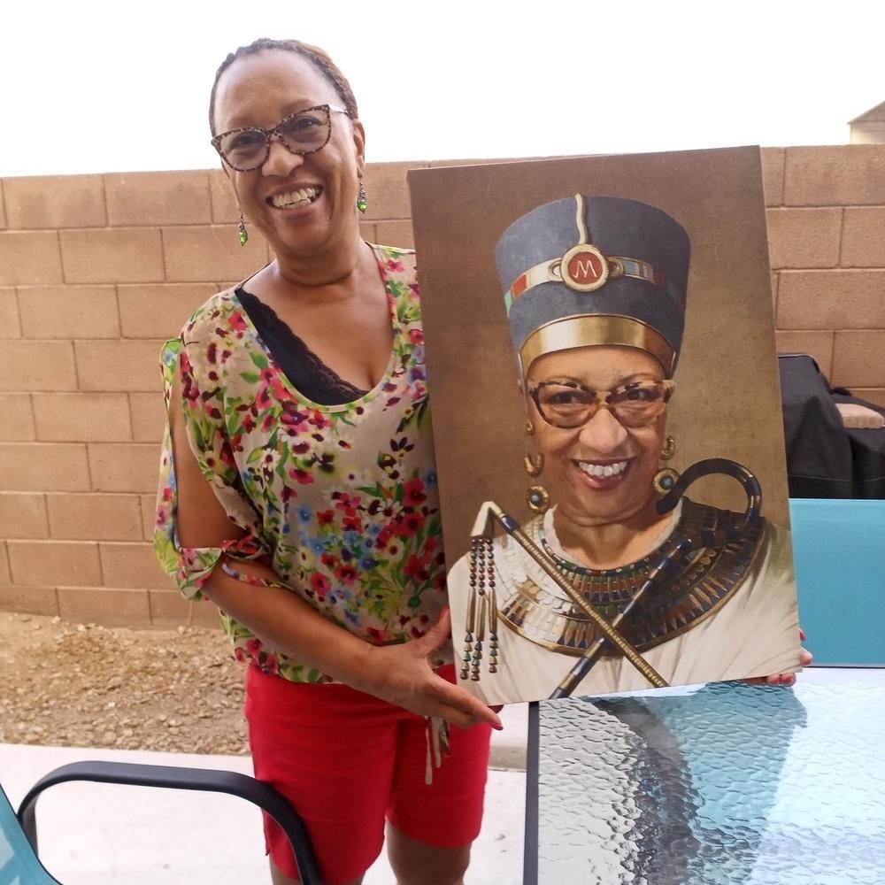 The Egyptian Queen - Custom Canvas