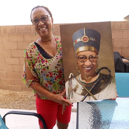 The Egyptian Queen - Custom Canvas