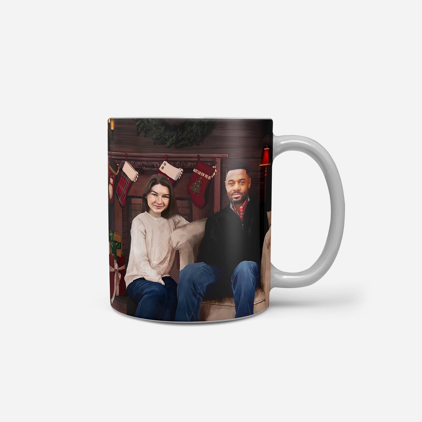 The Family Christmas - Custom Mug