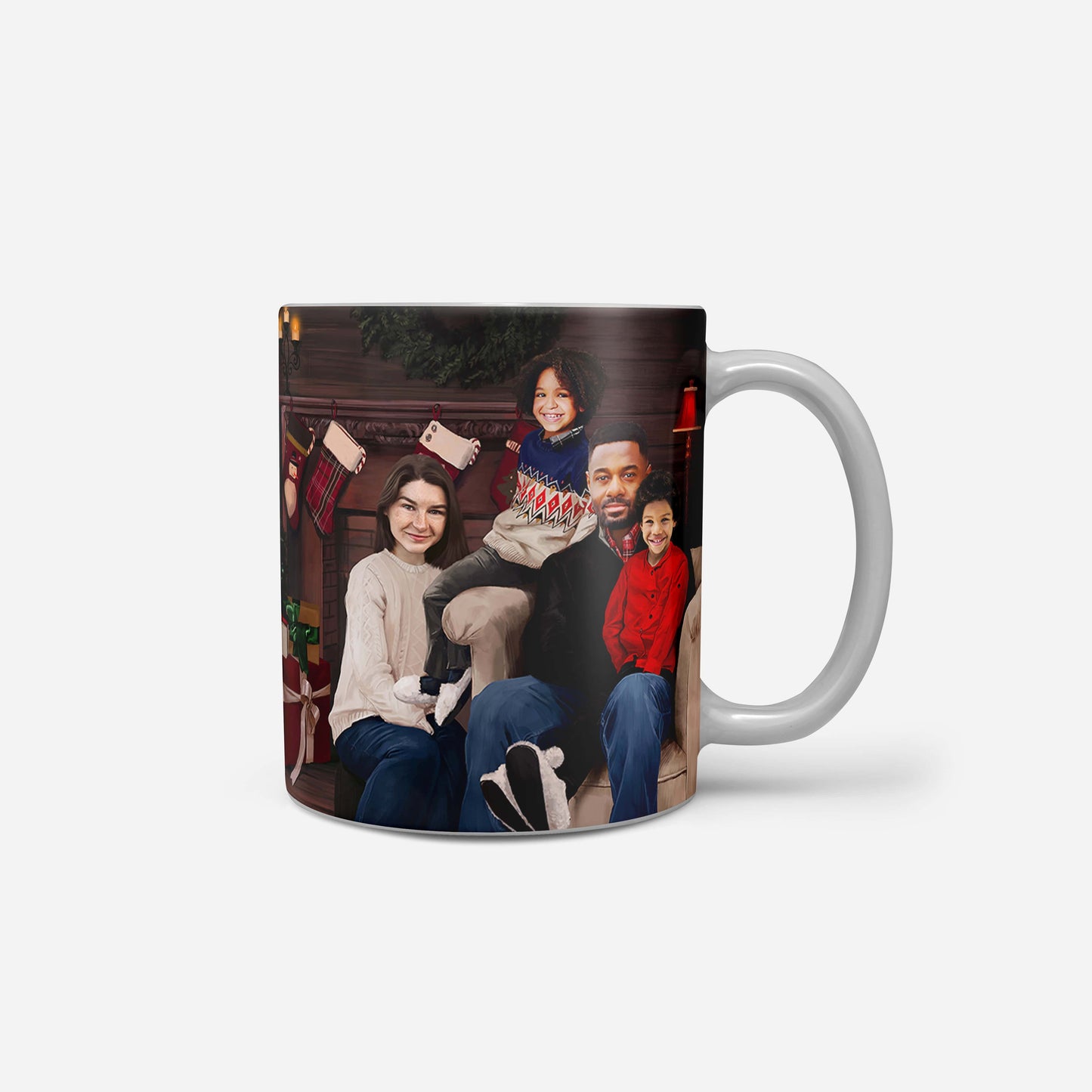 The Family Christmas - Custom Mug