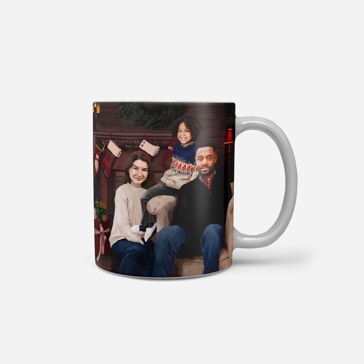 The Family Christmas - Custom Mug