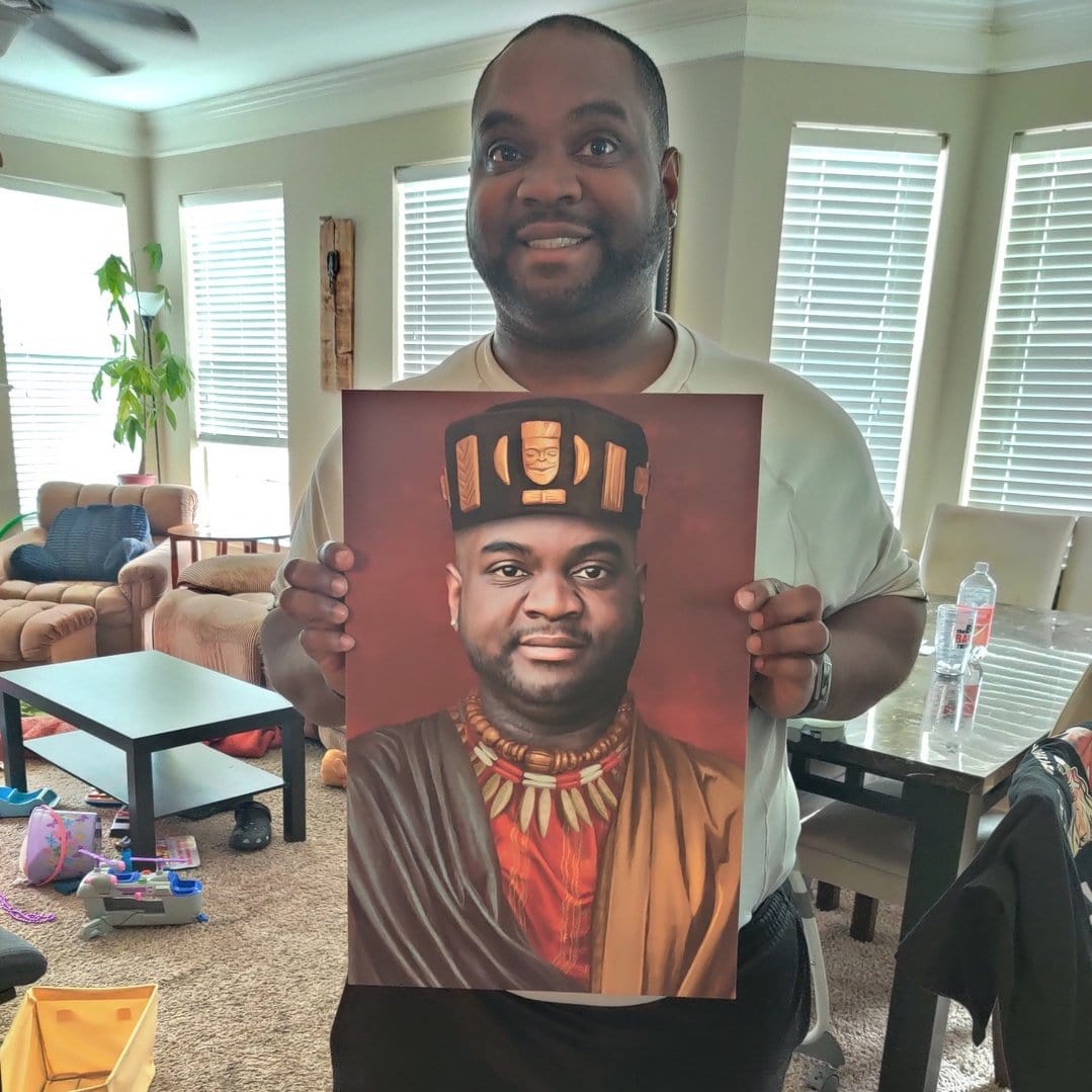 The African King - Custom Canvas