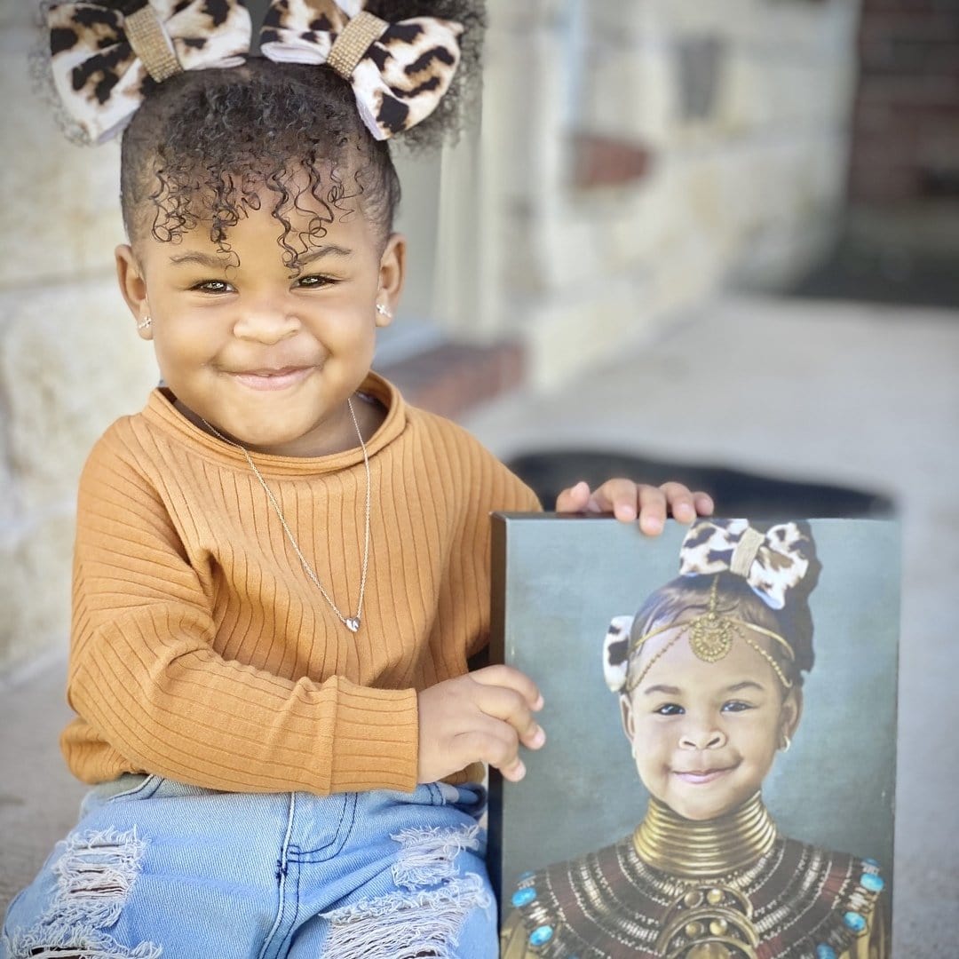 The Nubian Queen - Custom Canvas