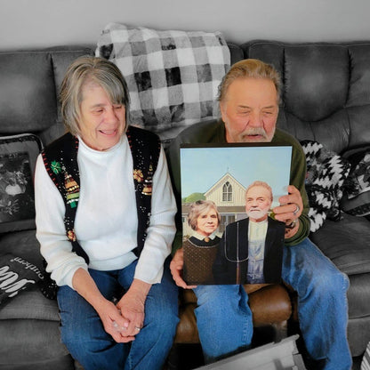 The American Gothic - Custom Canvas