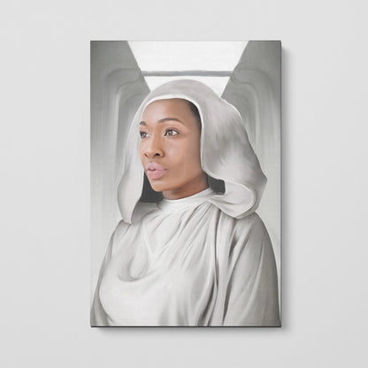 The Space Princess - Custom Canvas