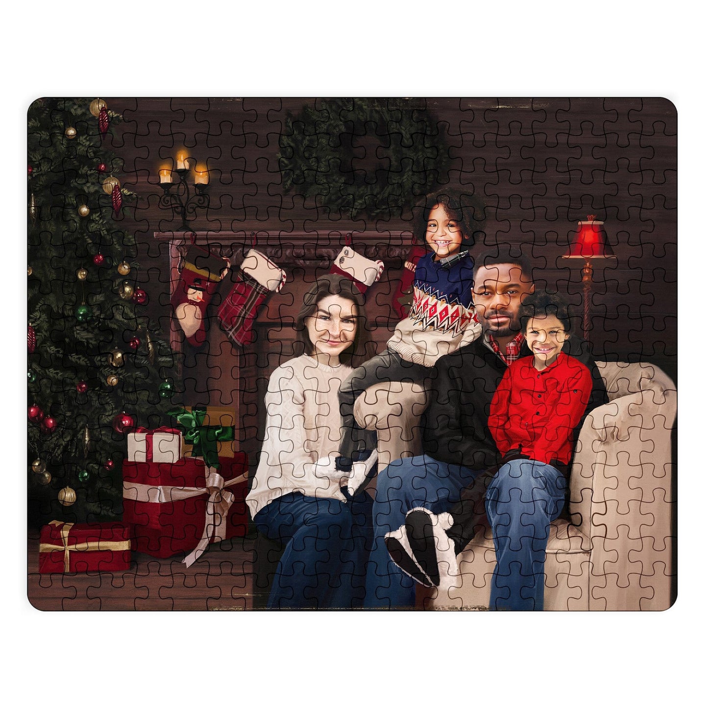 The Family Christmas - Custom Puzzle