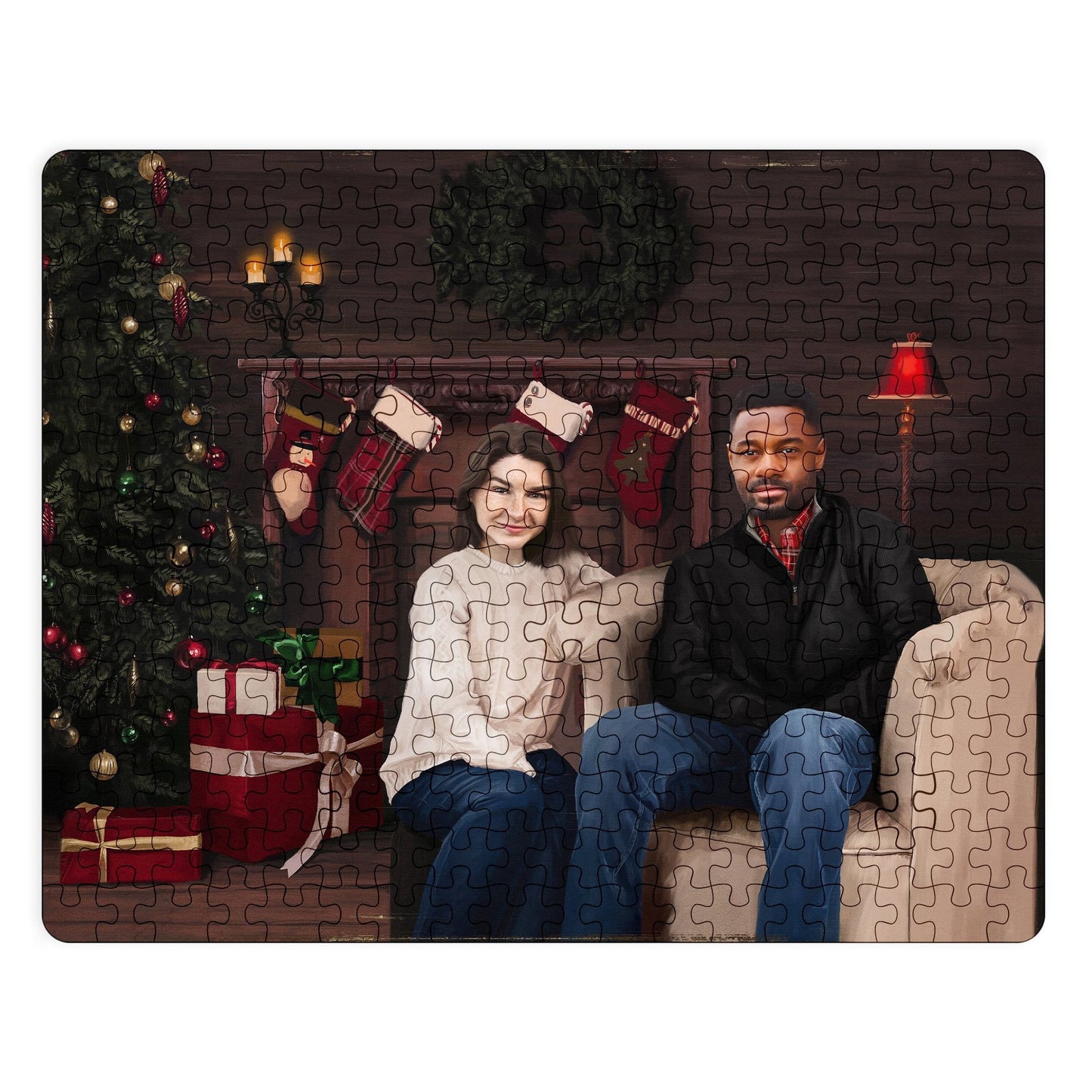 The Family Christmas - Custom Puzzle